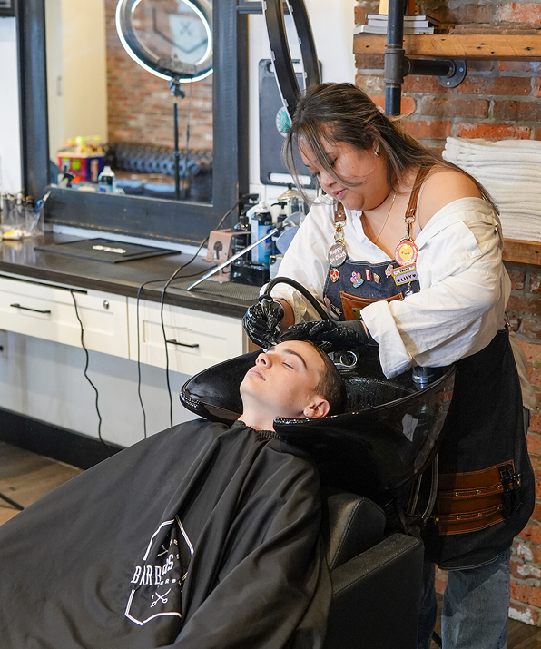 Hot Towel Face Shave