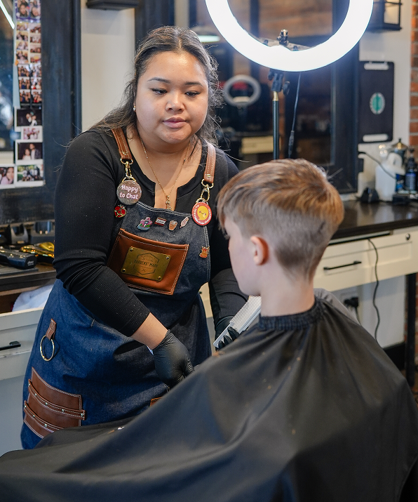 Womans Haircut